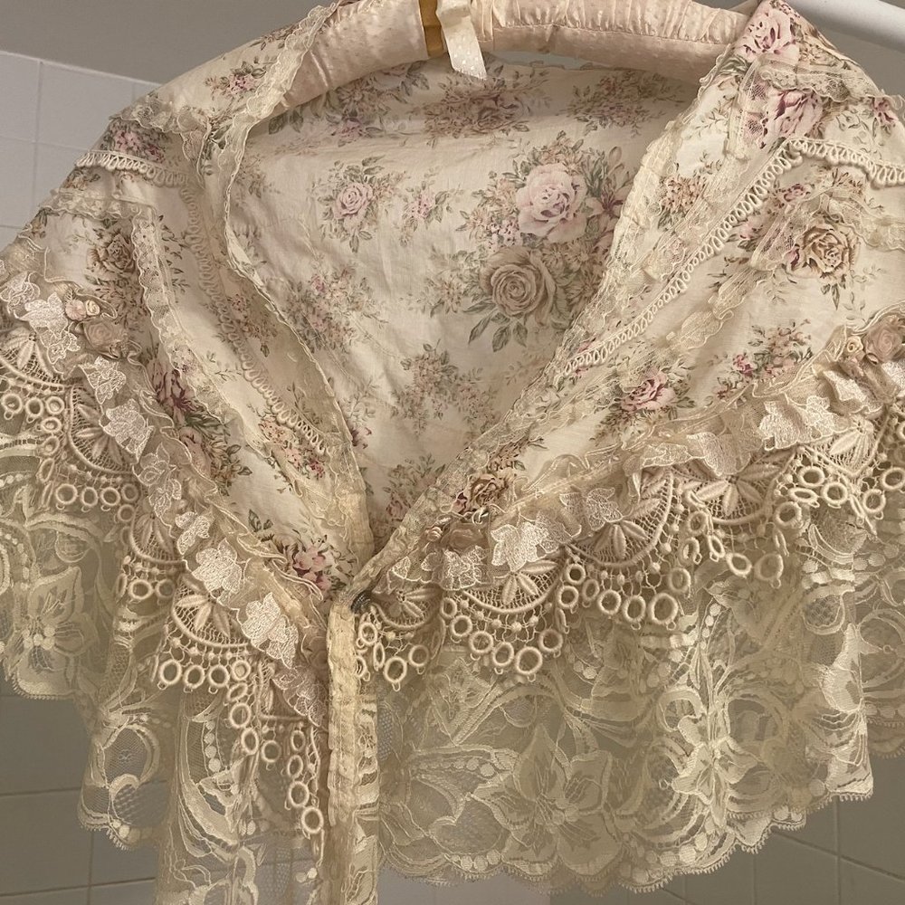 Women Vintage Geometric Warm Travel Shawl main image 0